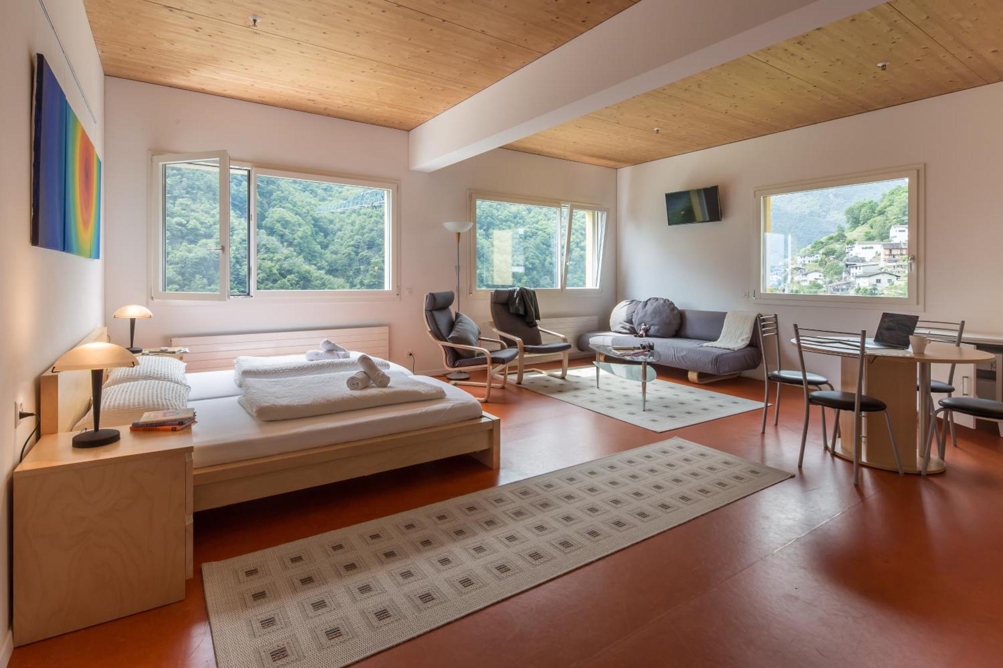 Hotel Pizzo Vogorno Bagian luar foto